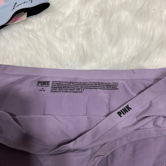 PINK Victoria's Secret Tie-Dye Bralette and Purple Panty Set - Picture 4 of 10